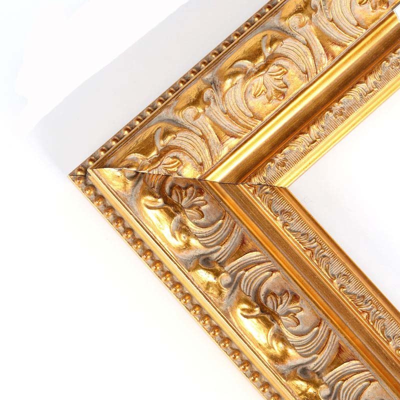 Custom Vintage Solid Wood Picture Photo Frames Painting Frame Moulding Wooden Customize Wooden Picture Frame with Led Lights