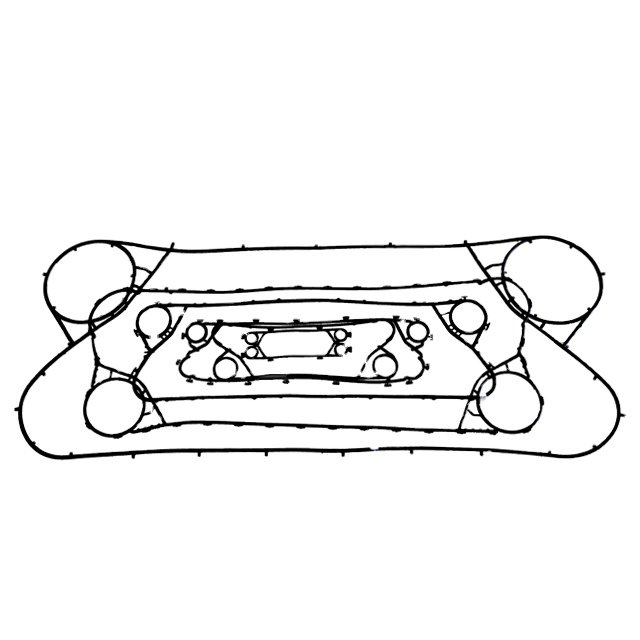 FM30 FM3 FM6 FM10 FM15 FMX25 plate heat exchanger plate with epdm gasket for desalination factory