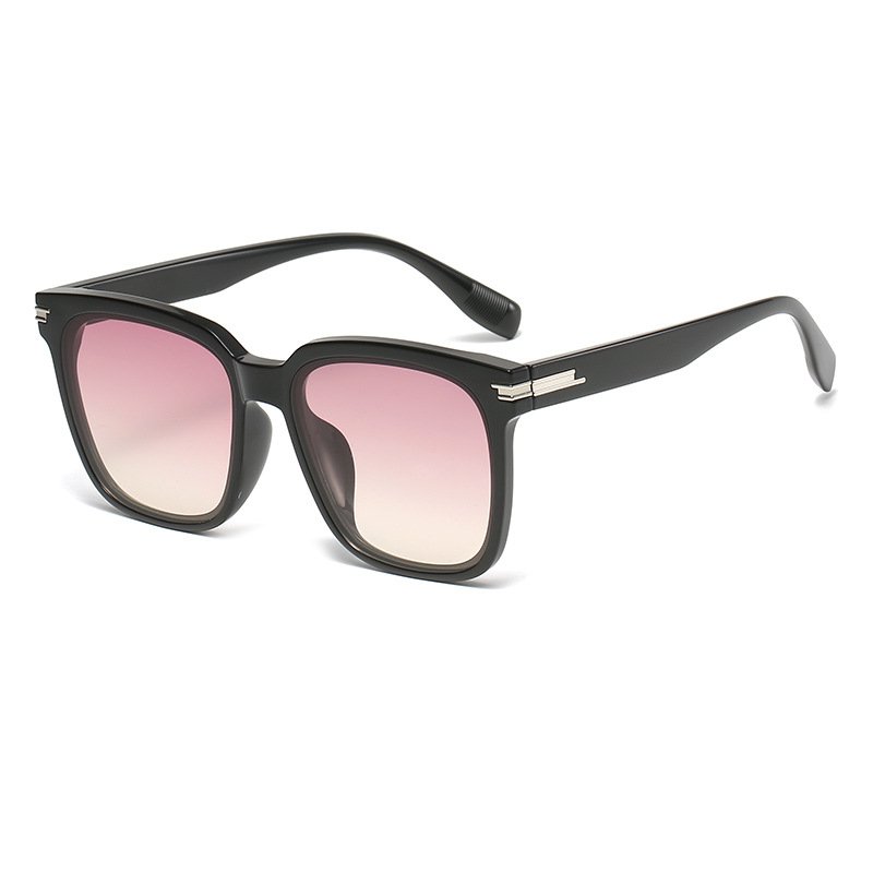 Half Frame Eyeglasses Square Metal Eyewear For Women Anti Reflection Glasses Photochromic Cycling Sunglasses