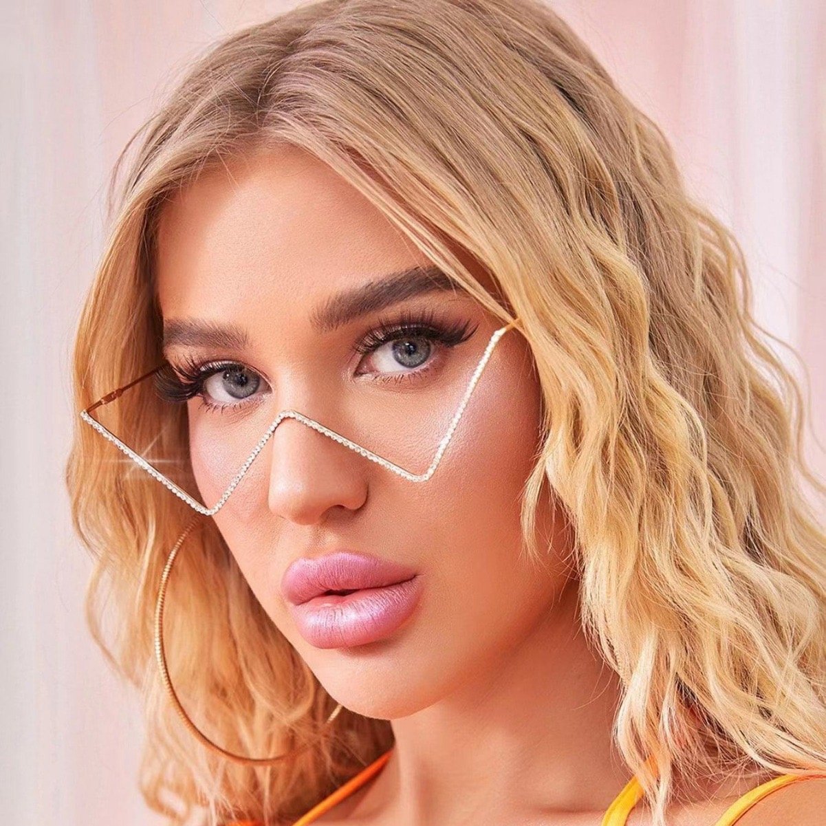 No Lens Glasses Sunglasses Women New Design Sunglasses Trendy 2021 Classic Sunglasses