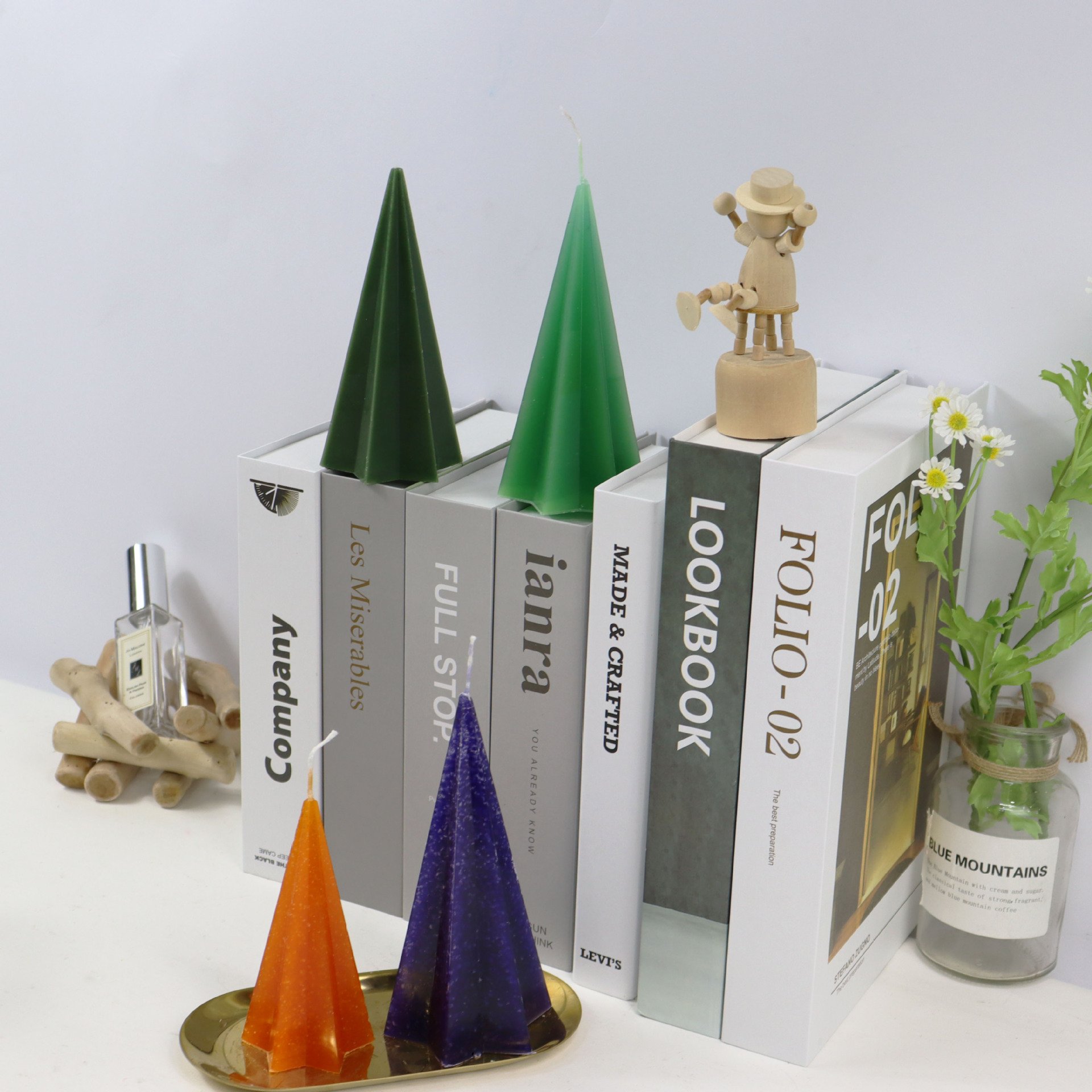 Candle Mould Collection Conical Hexagonal Star Five-Sided Conical Conical Pc Candle Mould