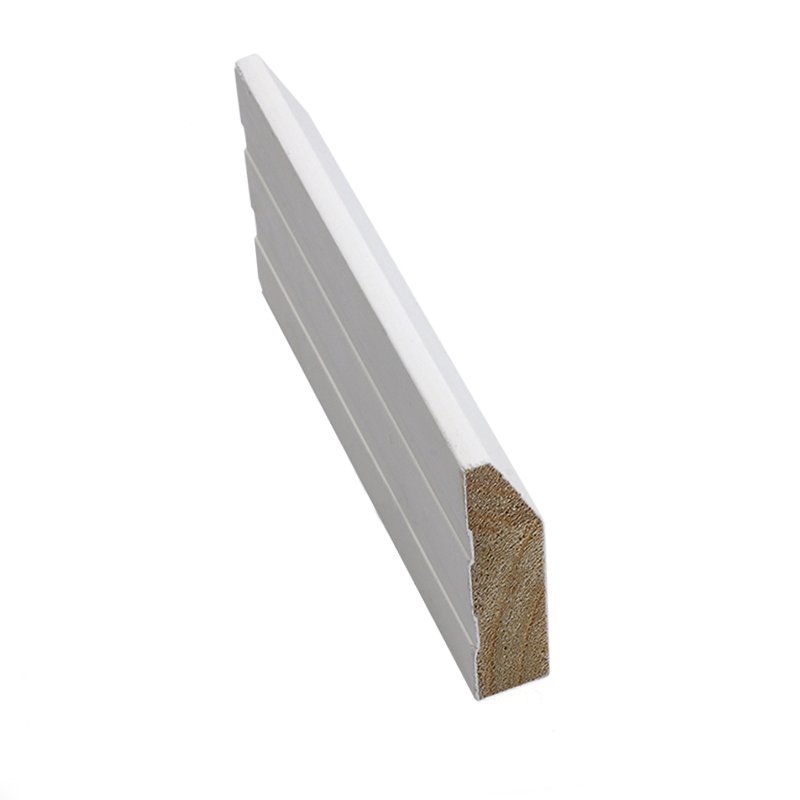 Wholesale Modern Style Wooden Jamb White Primed Door Frame Trim Mouldings