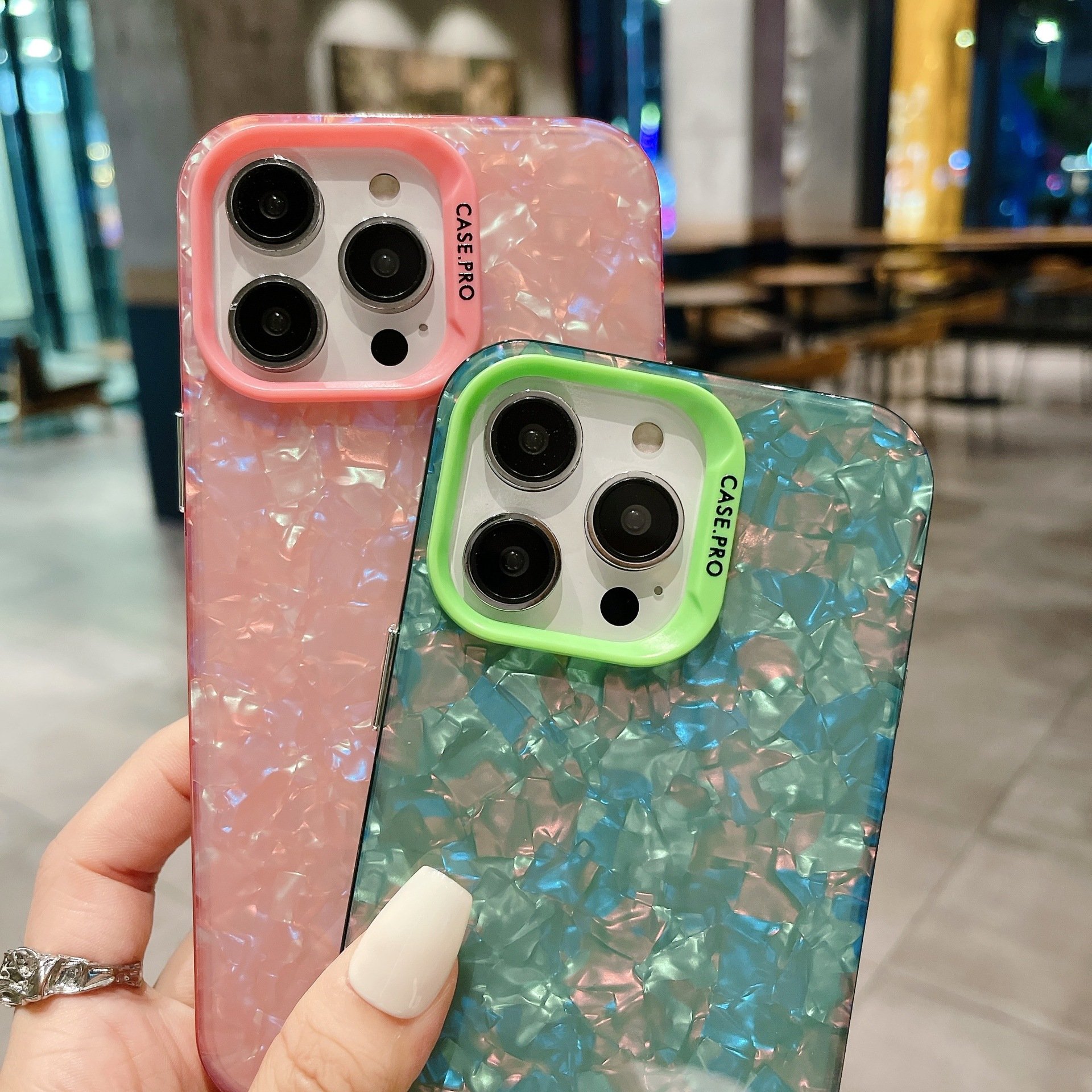 IMD Glitter Detachable Camera Frame Phone Case for iPhone 16 Pro Max 15 14 Cute Shockproof Design Mobile Phone Cases Custom Logo