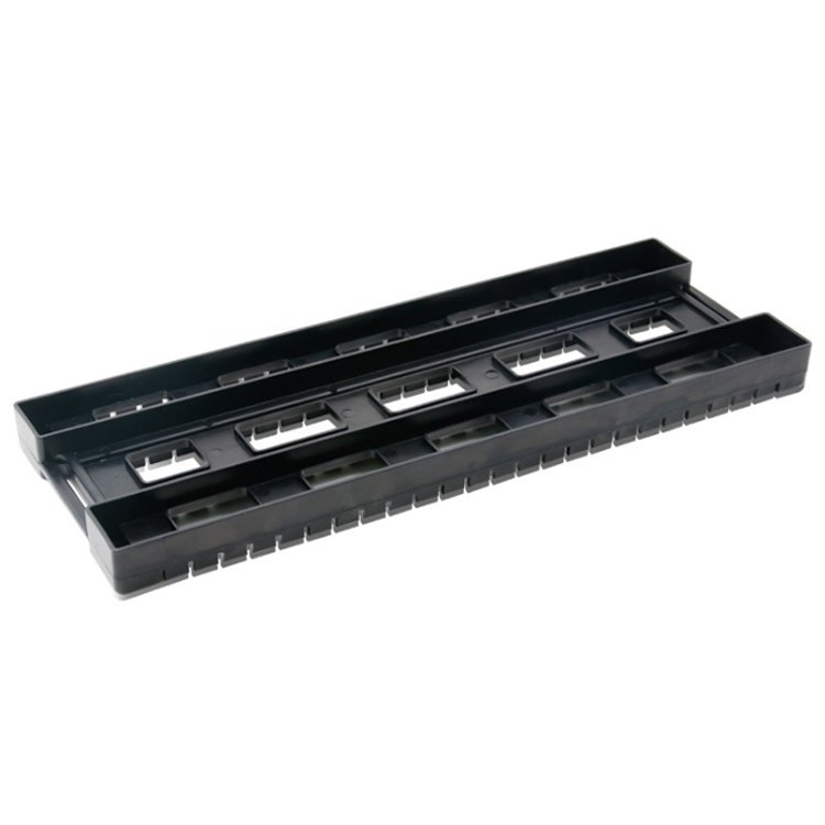 ESD Anti-static H type plastic PCB tray storage rack conductive tray for component storage