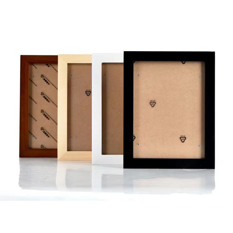 China Made Modern decoration picture frames Custom Size Wooden Photo Frame