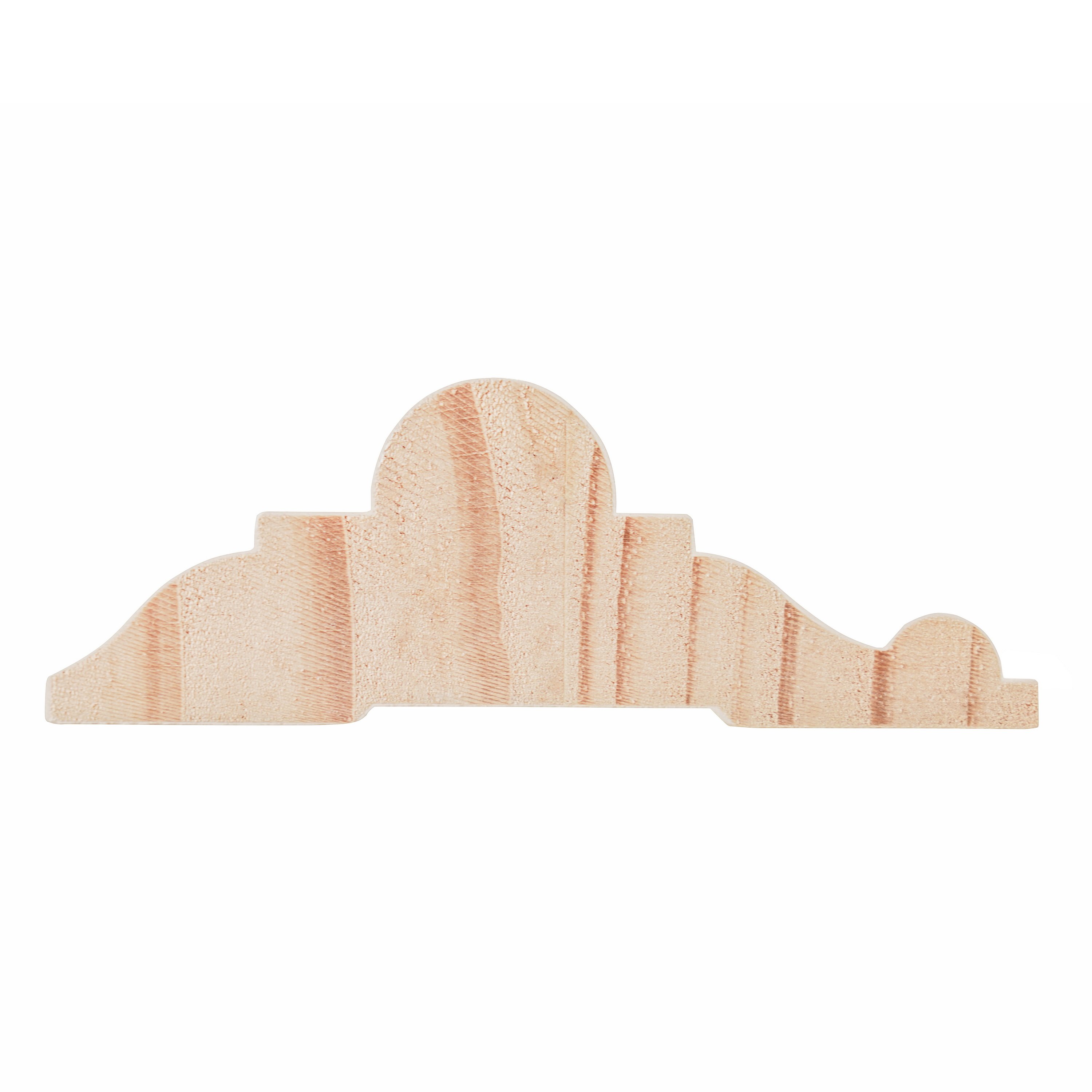Modern Design Radiata Pine Finger Joint Window Trim Moulding White Primed for Indoor Use for Hotels