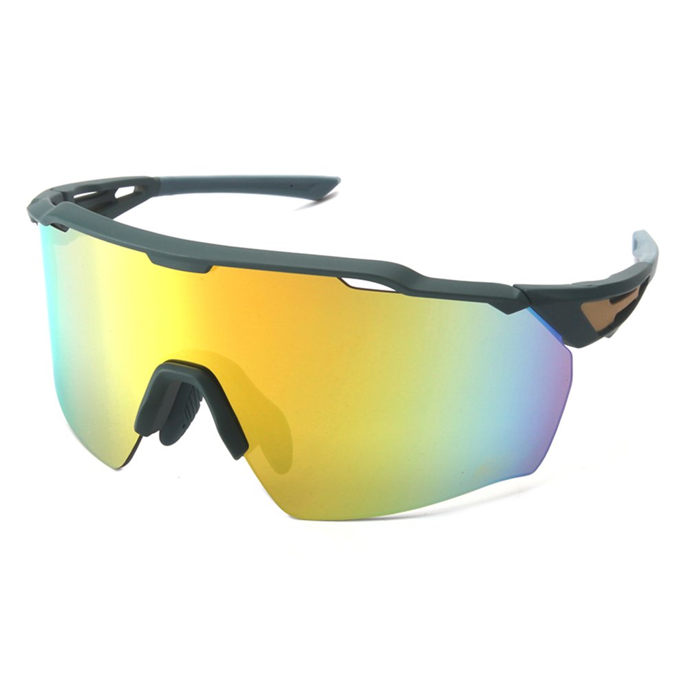 Custom PC Lens Windproof Running Glasses TR90 Half Frame UV400 Unisex Outdoor Sports Road Bike Cycling Sunglasses