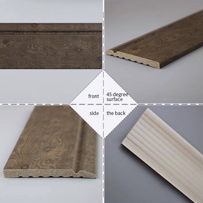 Durable Polystyrene Skirting Board for Decor Easy and Simple Installation PS Skirting
