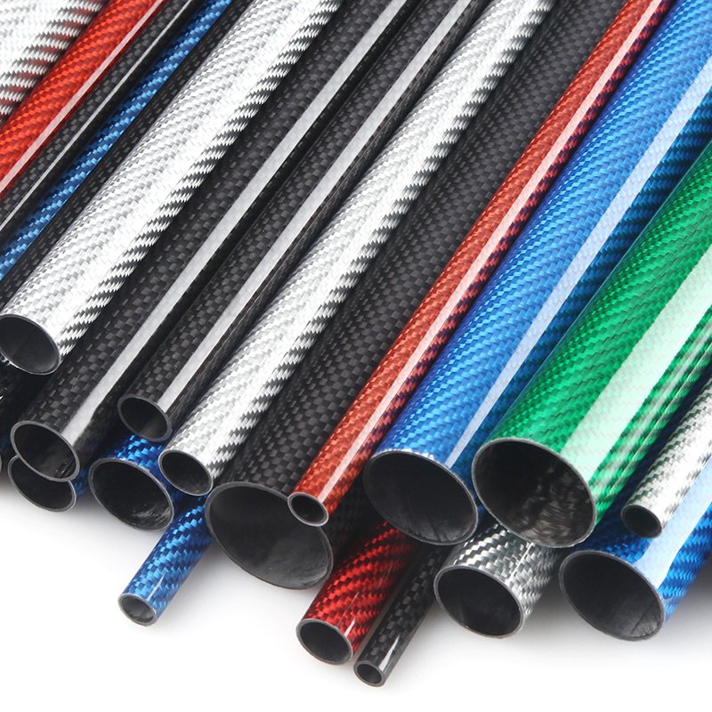 Matte carbon fiber twill tube 15mm