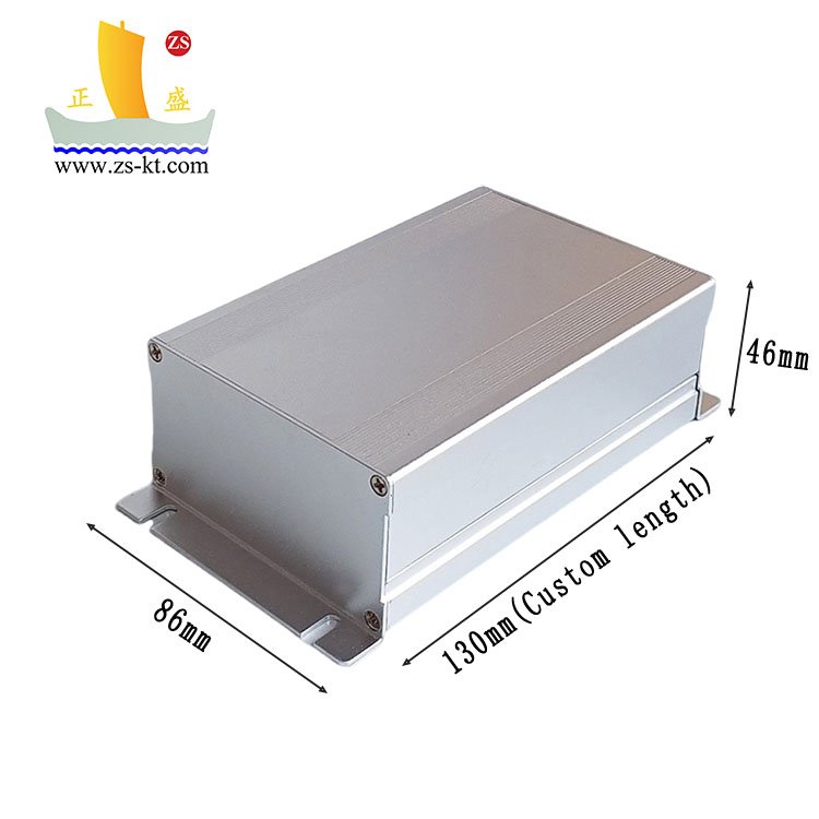86*46 Split Extruded profile Mould Shell Chassis 6063-t5 Aluminum Instrument Housing Cases Amplifier Electrical Enclosure box