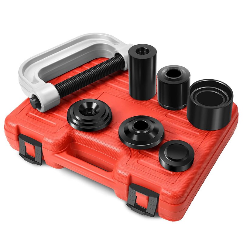 10 Pieces Ball Joint Removing Tool with C Frame & 4x4 Adapters for Most 2WD 4WD Cars Light Trucks