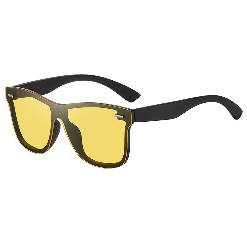 Mirror Square Mens high quality sun glasses polarized uv 400 shades custom logo rimless polarized sunglasses