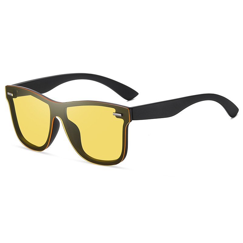 Mirror Square Mens high quality sun glasses polarized uv 400 shades custom logo rimless polarized sunglasses