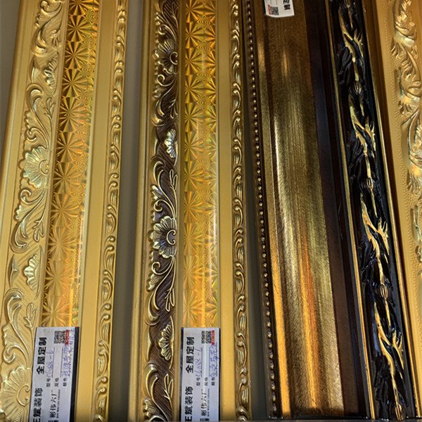 Custom Wood Gold Painting Picture Frame Mouldings