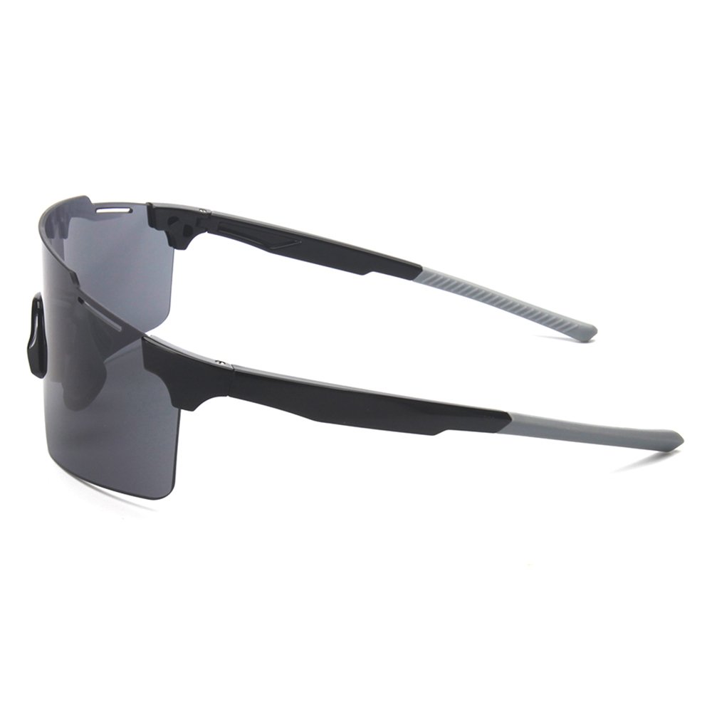 Wholesale Custom Rimless Outdoor Sports Mountain Bike Glasses Sunglasses OEM Men UV400 Bicycle Cycling Sunglasses