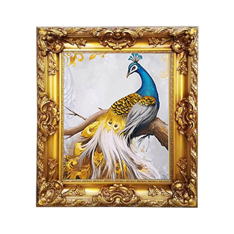 Custom Antique Classic Vintage Wholesale Wooden Picture Frame Moulding Gold Wood Oil Painting Frames Wall Decorative Photo Frame