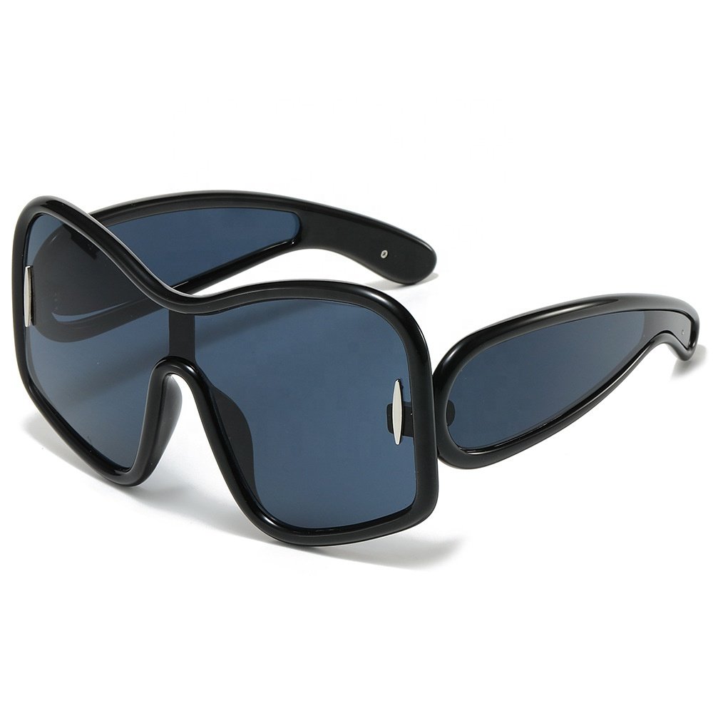 5650/ZT-1983 Oversized Plastic Vintage Big Frame Brand Designer Sunglasses Costom Logo