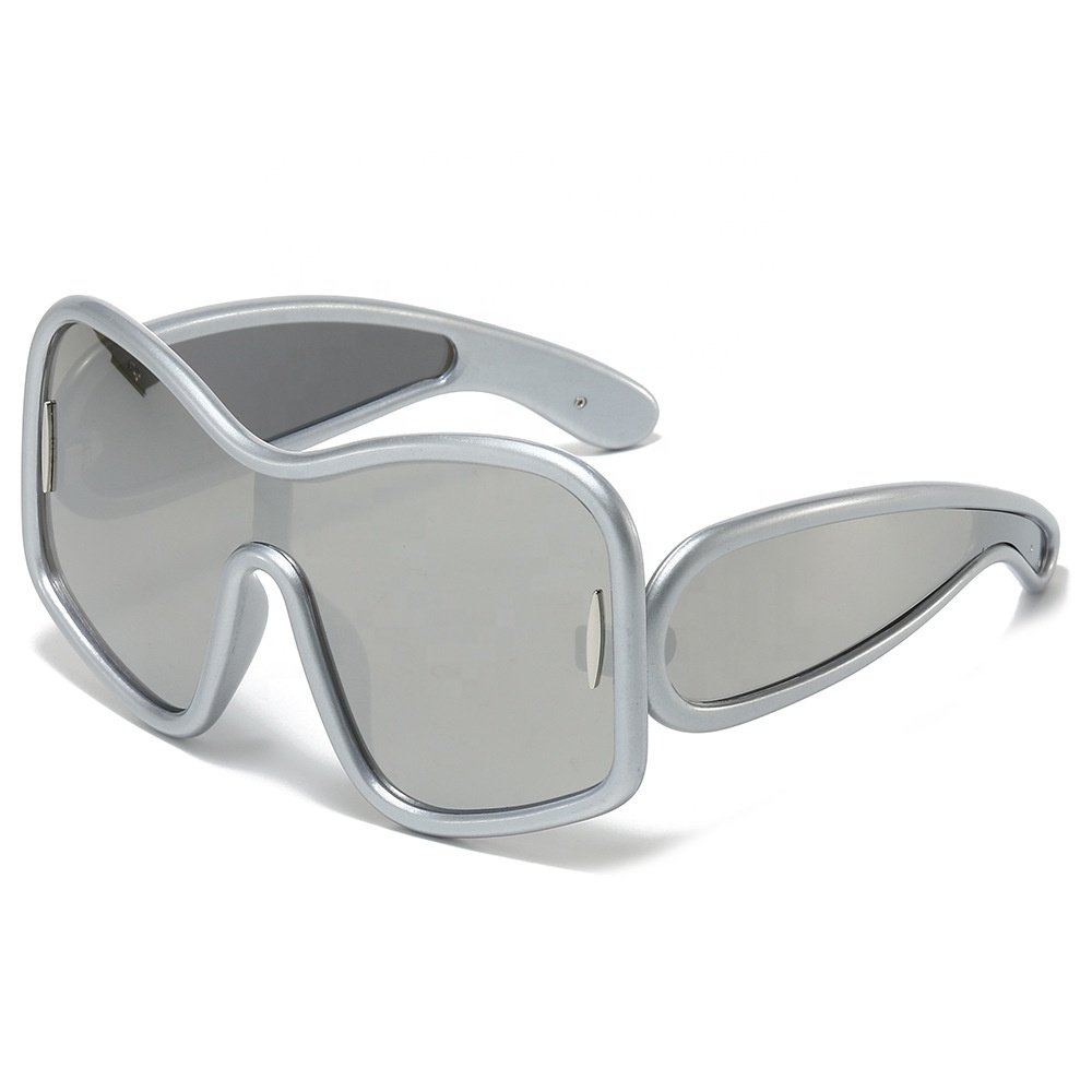 5650/ZT-1983 Oversized Plastic Vintage Big Frame Brand Designer Sunglasses Costom Logo