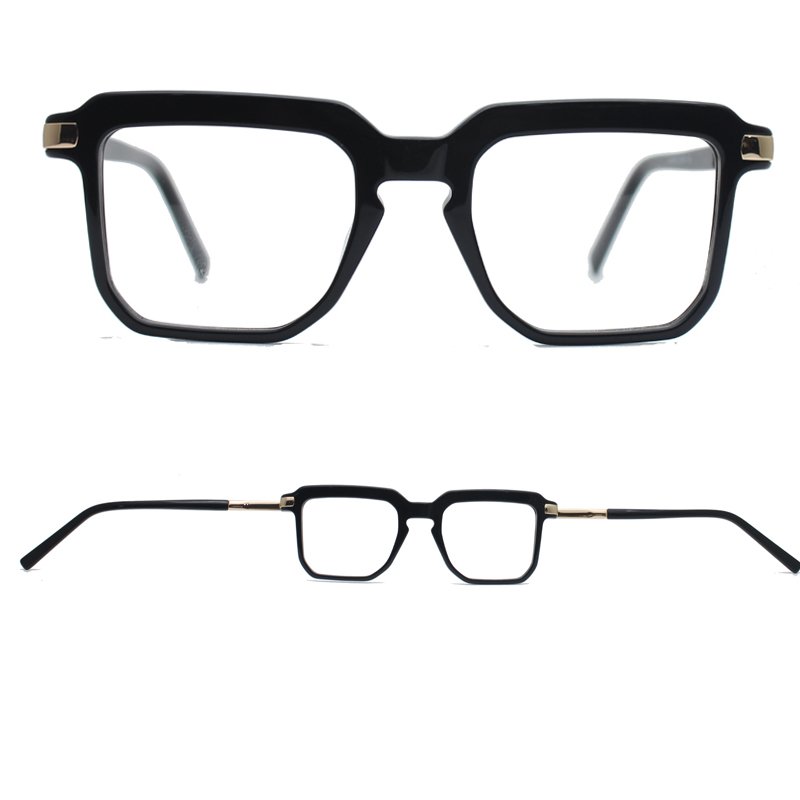 2025 Fashion Designer Custom Spectacle Frame Anti Blue Light Eye Glasses Retro Cat Eye Acetate Optical Glasses Frames