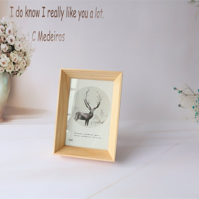 Custom wood frame stand picture frame wooden moulding classical carved 4x4 wood picture frame