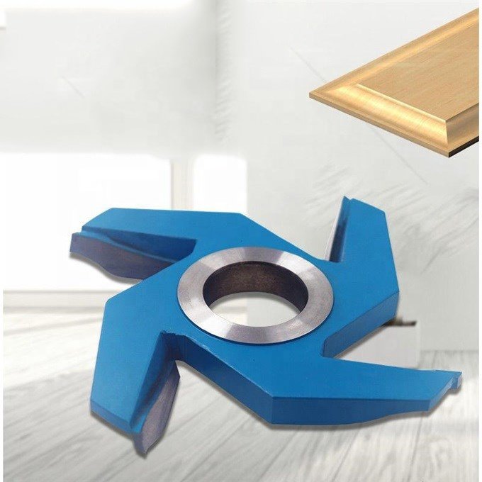 LIVTER Carbide Shaper Cutter Head Door Frame Cutter For Moulder Machine Spindle Shaper Solid Wood Moulding Cutter Head