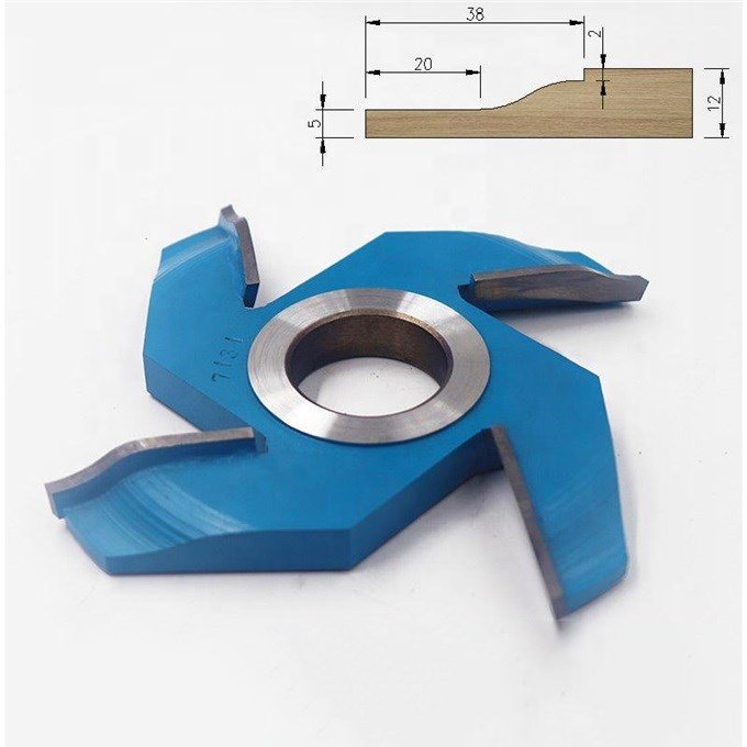 LIVTER Carbide Shaper Cutter Head Door Frame Cutter For Moulder Machine Spindle Shaper Solid Wood Moulding Cutter Head