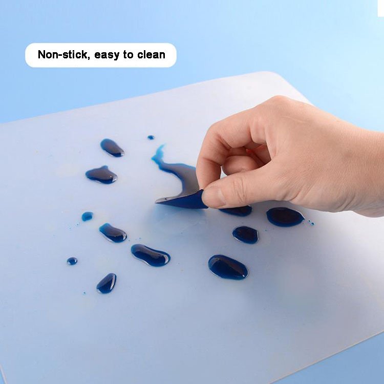 YS Diy Silicone Gasket Crystal Drop Glue Resin Metal Frame Making Anti Dirty Desktop Placemat Baking Mat Making Pad Attachment