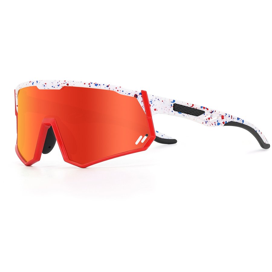 Hot Adult Unisex Sports Sunglasses Outdoor Mountain Bike Goggles with Wrap Lens PC Frame Biker Glasses for Cyclists