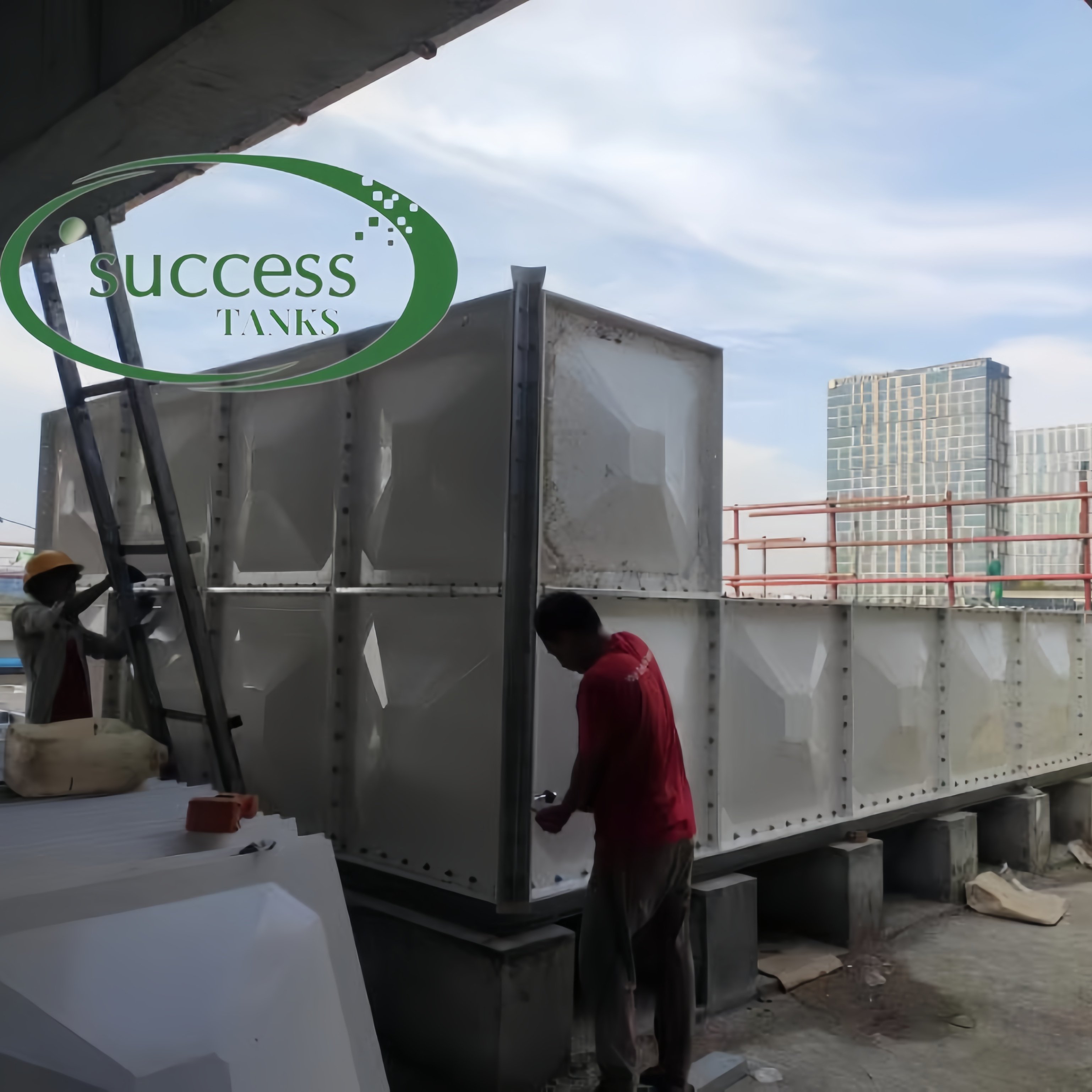30000 Litre cheap price UK WRAS certified GRP/FRP/SMC water tanks for drinking water