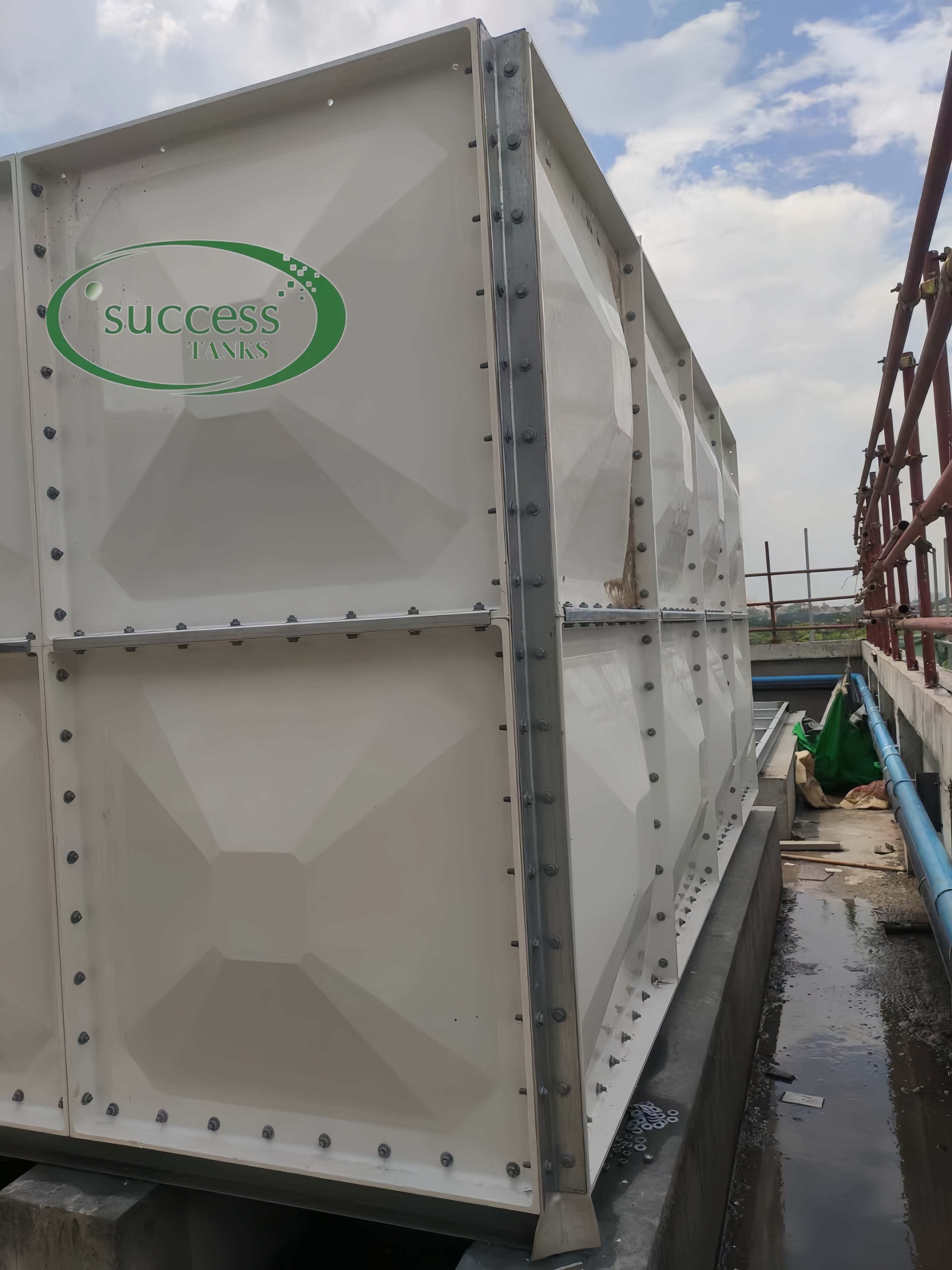 30000 Litre cheap price UK WRAS certified GRP/FRP/SMC water tanks for drinking water