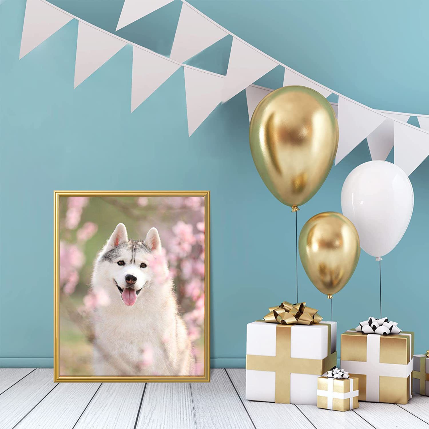 Customized Silver Gold Black Rose Gold Aluminum Picture Frame Profile Mirror Frame New Design for Art paintings