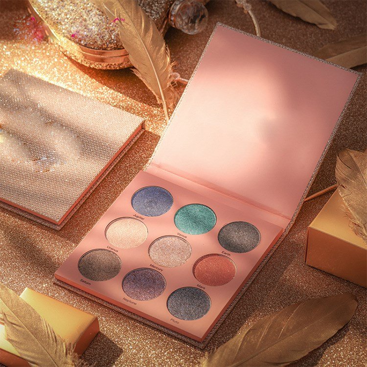 Cosmetic Eyeshadow Palette Packaging Hardcover Picture Frame Gift Paper Shadow box