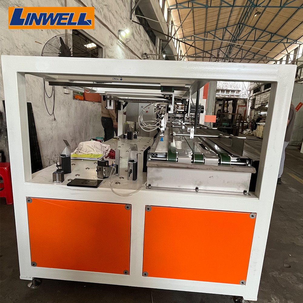 Aluminum honeycomb core gluing machine
