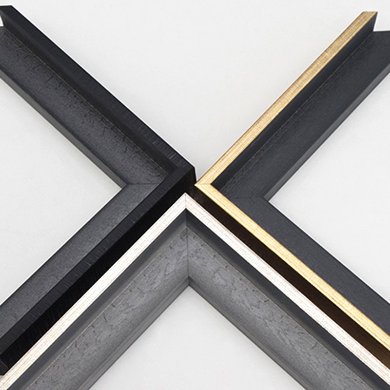 Framing New Canvas Picture Frames Frames for Artwork 4502 Series L-shape Plastic for Oil Painting Wholesale Plastic Customised