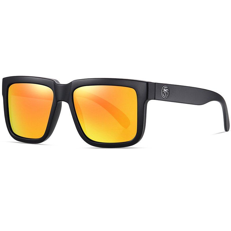 New arrival hot sale colorful polarized men and women riding real film outdoor sports UV400 sun glasses