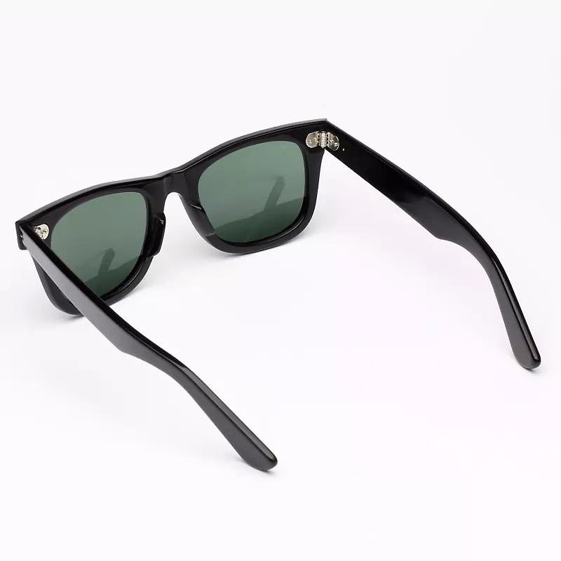 Classic Ray 2140 Luxury Brand Designer Acetate Frame Sunglasses Men Vintage Italy Designer Sun Glasses Women Glass Lens Eyewear