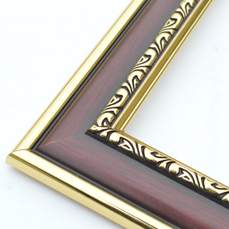 Frame Manufacturer Wide Plastic Picture Photo Silver Moulding 1.5 Inch Fashionable Environment Friendly 20 Cartons Per Design