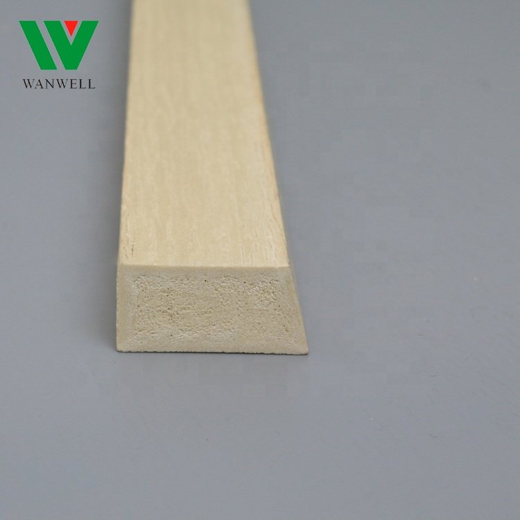 Pvc door frame moulding wpc wooden door jambs for wall decoration moulding