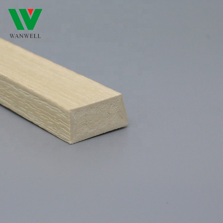 Pvc door frame moulding wpc wooden door jambs for wall decoration moulding