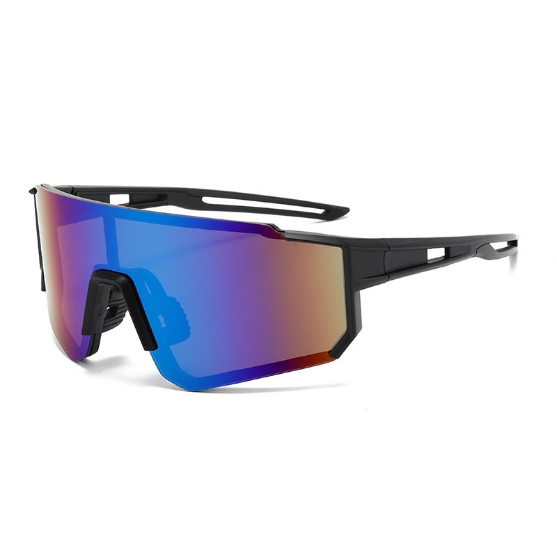 Polarized sports glasses cycling sun protection fashion driving men and women sunshade UV 400 plastic bicycle outdoor sunglasses