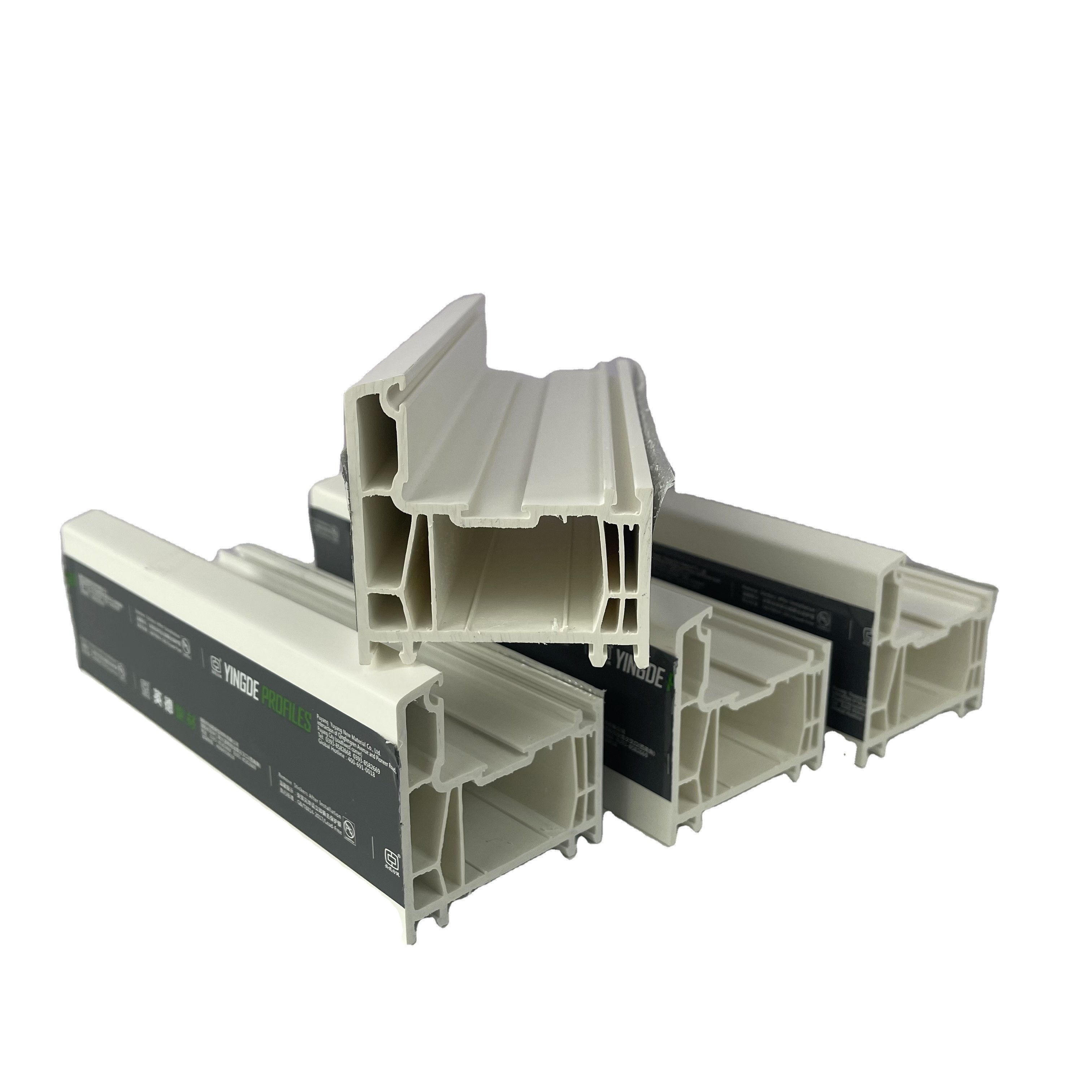 High Quality White PVC Casement Window Profiles Building and Moulding Plastic Extrusion Technique Premium Product Category