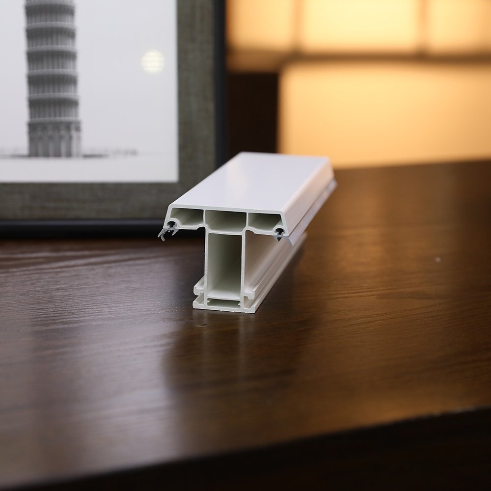 88mm Wooden Plastic Profiles for Windows and Door Frames Custom ODM OEM Moulding High Quality UPVC Profile
