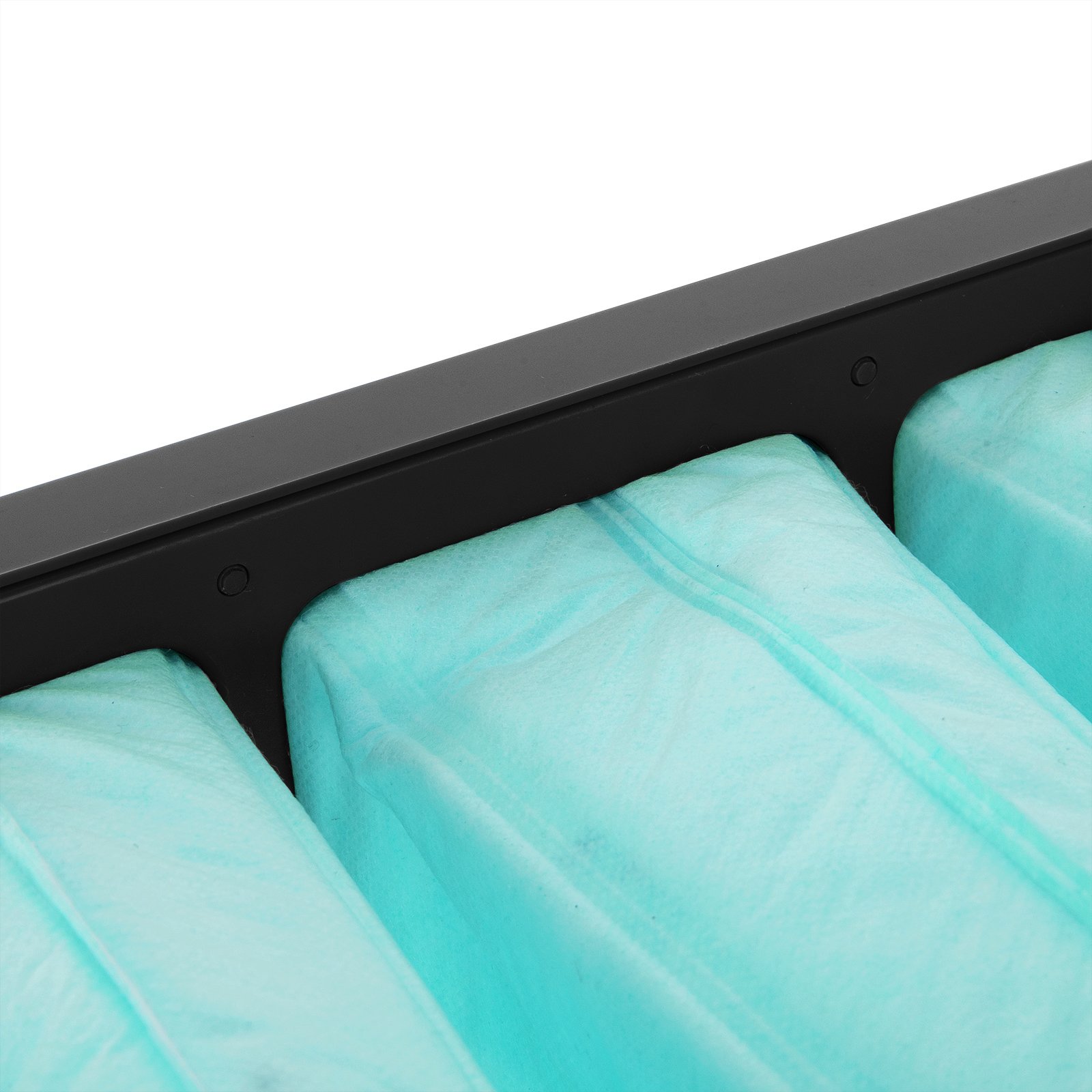 AiFilter M6 Injection Moulded Plastic Frame Medium Efficiency HVAC Fine Filtration Glass Bag Pocket Air Filter One Piece Plastic