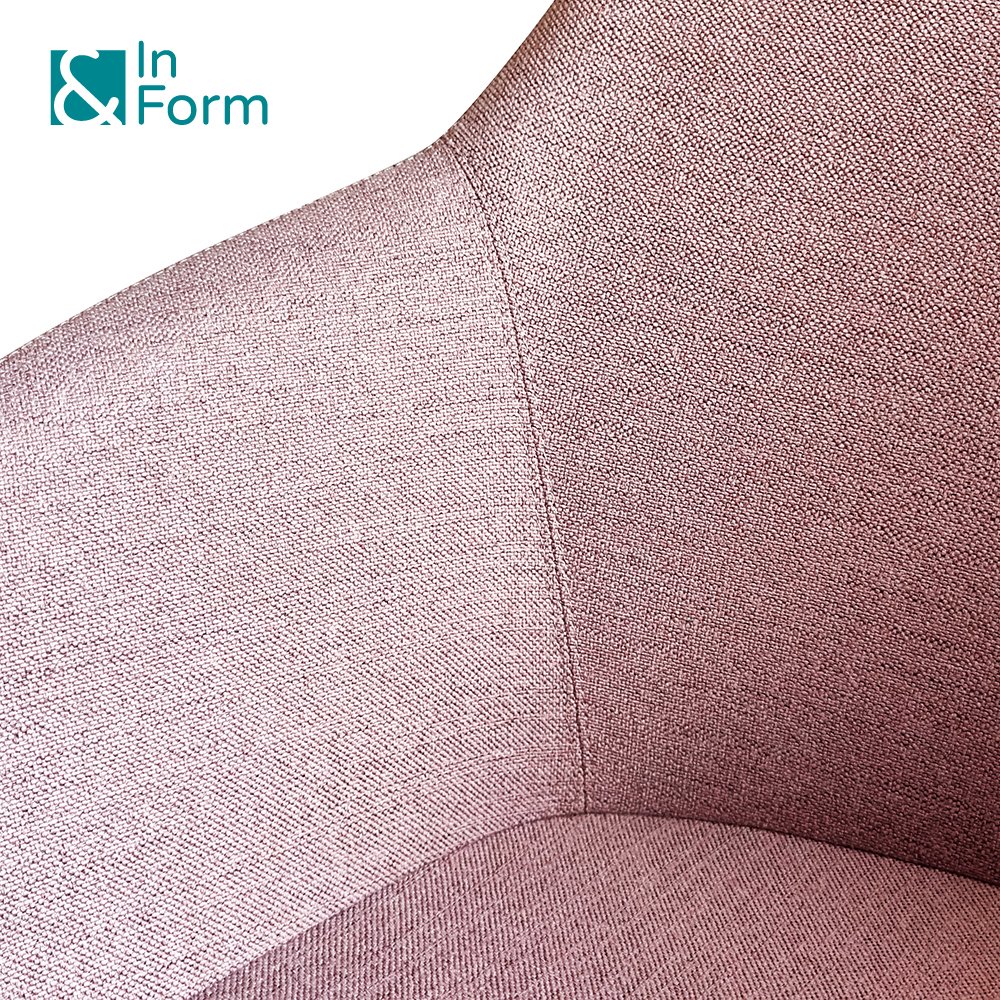 Moulded Foam Fixed Metal Leg Easy Chair Office Task Guest Leisure Armchair Visitor Chairs for Reception Waiting Area