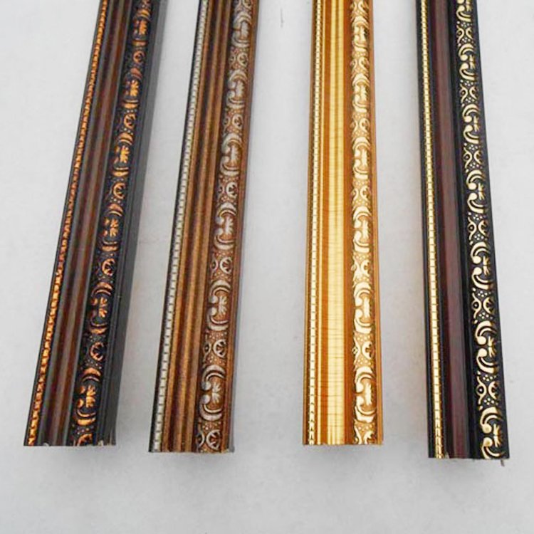 New design modern ps/plastic/polystyrene photo frame moulding wholesale