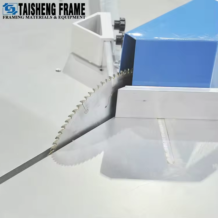 H0909 TS-J03 Photo Frame Cutter Moulding Cutting Machine 45 Degree Angle Cutting Machine Frame Making Machine