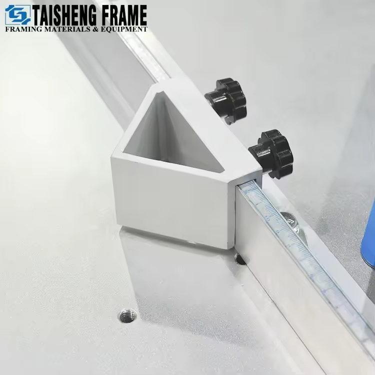 H0909 TS-J03 Photo Frame Cutter Moulding Cutting Machine 45 Degree Angle Cutting Machine Frame Making Machine