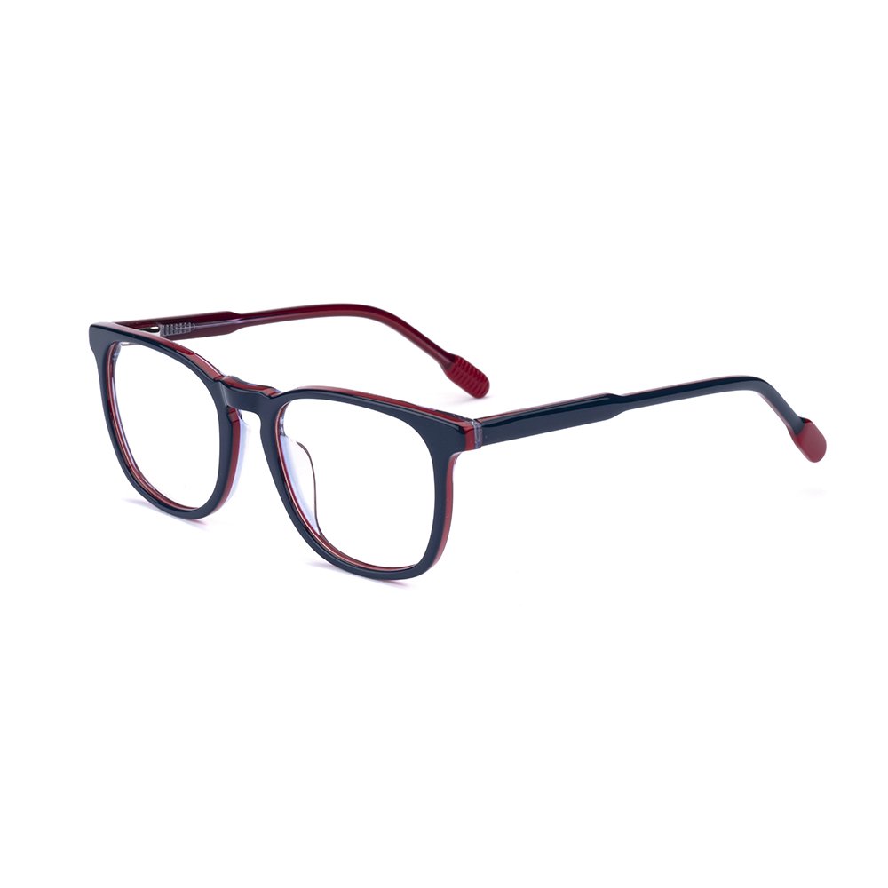 High Quality LM1015 Rectangle Style With Geometric Pattern All Kids' Optical Acetate Frame Children's Glasses