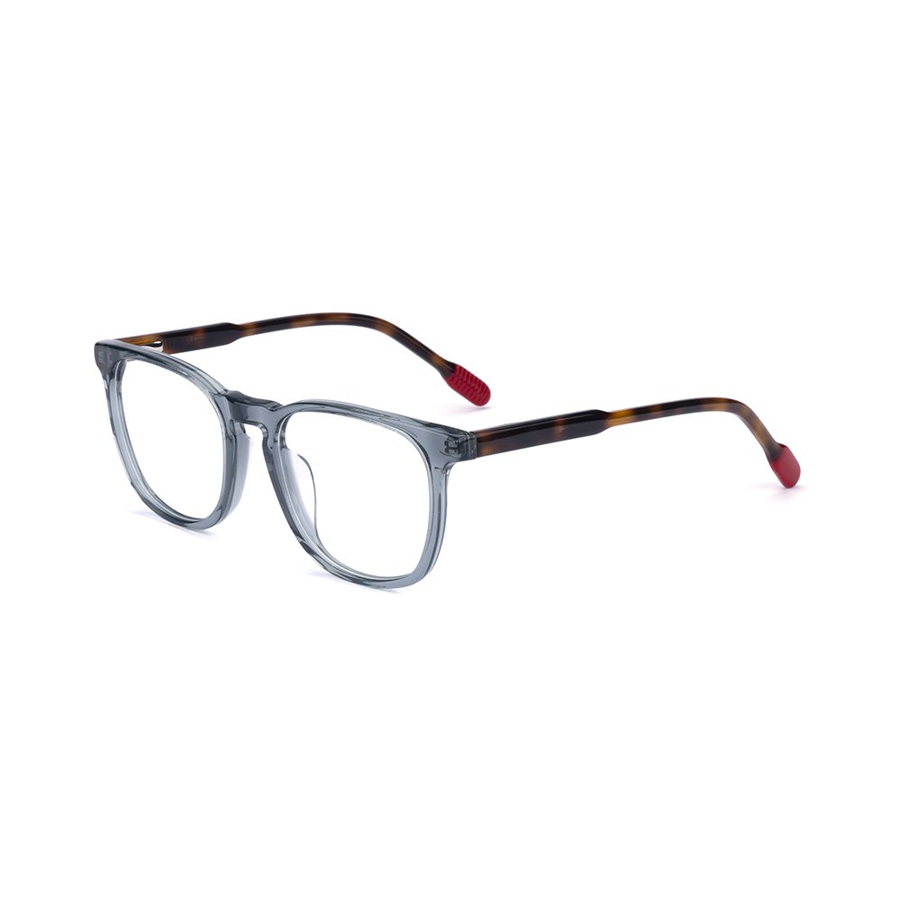 High Quality LM1015 Rectangle Style With Geometric Pattern All Kids' Optical Acetate Frame Children's Glasses