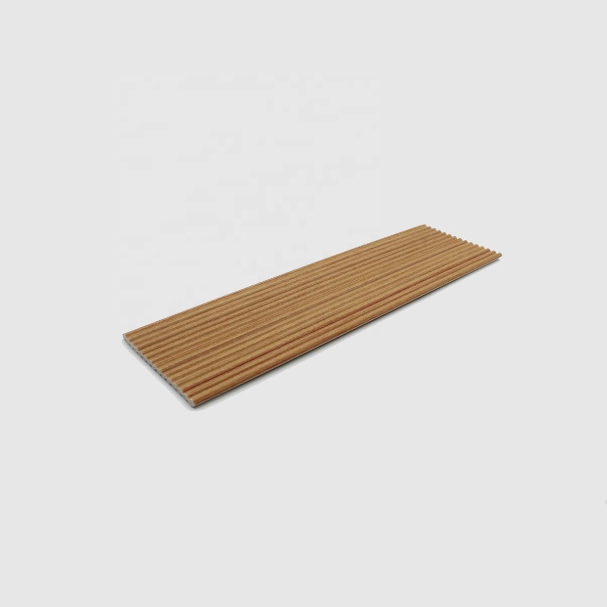 12CM Wave PS Wall Panel Moisture-Proof 3D Fluted Decorative Panels for Interior Wall Panel Frame Ceiling Moulding